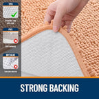 OLANLY Large Bathroom Rugs 40x32, Extra Soft Absorbent Chenille Bath Rugs - Image 6