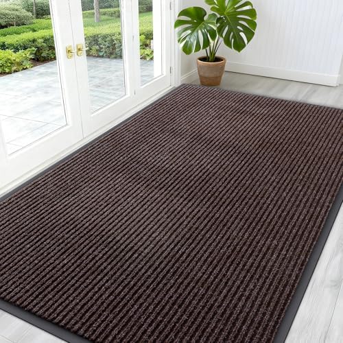 OLANLY Front Door Mat 59x34, Waterproof Heavy-Duty Indoor Outdoor Doormat by OLANLY