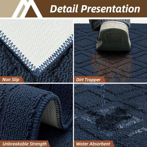 COSY HOMEER Kitchen Rugs and Mats 20"x48" Non Slip Kitchen Mats for Floor - Image 7