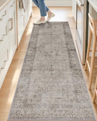 OLANLY 2x6 Washable Runner Rug, Soft Non Slip Carpet for Hallway Kitchen by OLANLY