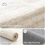 2'6 x 10' Runner Rug Non Slip,Washable Kitchen Rugs,Brown - Image 7