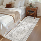 Madane Washable Runner Rug 2x6 Runners for Hallways Non Slip, Grey - Image 3