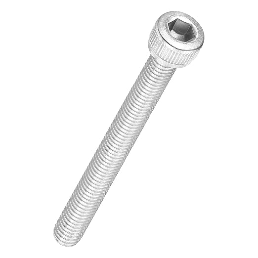 Kozelo 25pcs Socket Head Cap Screws - [M5-0.8 x 50mm] 304 Stainless Steel Allen Socket Drive for Electrical Motor 3D Printing Fan Engine Replacement Use, Silver