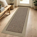 BEQHAUSE Indoor Door Mat 24" x 72", Dirt Trapper Door Mats, Taupe by BEQHAUSE