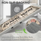 Non-Slip Laundry Room Rug Runner, Farmhouse Washable Laundry Mat - Image 4