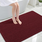 OLANLY Large Bathroom Rugs 44x32, Extra Soft Absorbent Chenille Bath Rugs by OLANLY