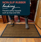 ubdyo Extra Durable Door Mat Outside Entrance (32" x 20", Bright Brown) - Image 5