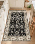 OLANLY 2x4 Washable Accent Rug Non Slip Carpet for Entryway Kitchen Bedside by OLANLY