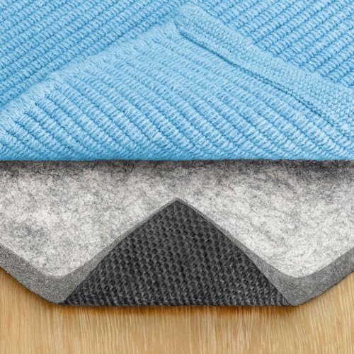 RUGPADUSA - Dual Surface - 4'x6' - 1/2" Thick - Felt + Rubber - Non-Slip Backing Rug Pad - Adds Comfort and Protection - for Hard Surface Floors by RUGPADUSA