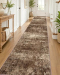 OLANLY 2'6"x14' Washable Runner Rug, Non Slip Carpet for Hallway Kitchen by OLANLY