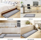 Mattitude Kitchen Mats Set of 2,Cushioned Anti-Fatigue Non-Skid Rug Sets - Image 7