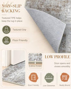 OLANLY 2x5 Washable Runner Rug, Soft Non Slip Carpet for Hallway Kitchen - Image 7