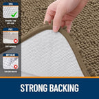 OLANLY Bathroom Runner Rugs 59x20, Extra Soft Absorbent Chenille Bath Rugs - Image 6