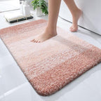 OLANLY Small Bathroom Rugs 28x18, Extra Soft Absorbent Microfiber Bath Rugs by OLANLY