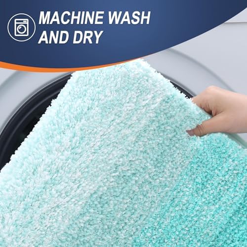 OLANLY Bathroom Runner Rug 44x24, Extra Soft Absorbent Microfiber Bath Rugs - Image 6