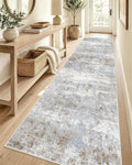 OLANLY 2'6"x12' Washable Runner Rug, Non Slip Carpet for Hallway Kitchen by OLANLY