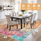 Aelenmu 5x7 Area Rugs for Living Room Washable Bedroom Dining Room Colorful - Image 2