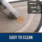 OLANLY Half Circle Front Door Mat Outside 59x34 All-Season Rubber Doormat - Image 5