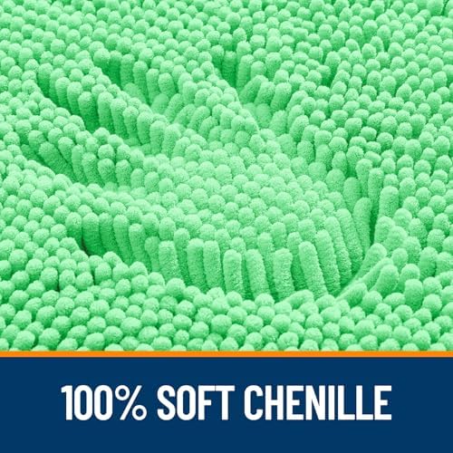 OLANLY Bathroom Rugs 35x24, Extra Soft Absorbent Chenille Bath Rugs - Image 3