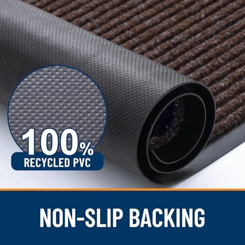 OLANLY 2-Pack Front Door Mats 59x23, Waterproof Heavy-Duty Doormats - Image 3
