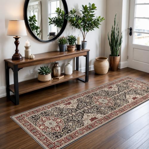HAOYUNLAI Washable Non-Slip 2x6 Hallway Kitchen Runner Rug Stain Resistant by HYHAOYUNLAI