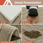 COSY HOMEER Kitchen Rugs and Mats 20"x48" Non Slip Kitchen Mats for Floor - Image 5
