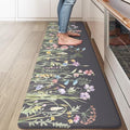 KIMODE Anti Fatigue Kitchen Mat for Floor, Farmhouse Kitchen Runner Rug by StayinComfortCookwithJoy