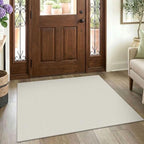 EARTHALL Washable Entryway Rug, Non Slip Doormat, 3x4 Ft, Cream/Grayish by Unknown