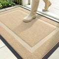 OLANLY Front Door Mat Outside 35x23, All-Season Heavy-Duty Rubber Doormat by OLANLY