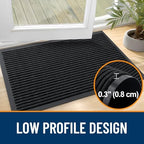 OLANLY 2-Pack Front Door Mats 47x23, Waterproof Heavy-Duty Doormats - Image 4