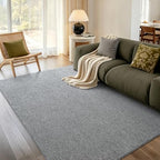 5x7 Grey Area Rug Washable Non-Slip Soft Thin for Living Room Bedroom by Unknown