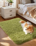 Ophanie Small Rug Washable Non Slip Throw Bedside Area Rugs, Fluffy Soft Green Mini Bedroom Carpet, Affordable Door Entryway Indoor Inside Front Entrance Dog 2x3 Mat, Home Decor Aesthetic, Nursery by Ophanie