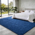 Ophanie 5x7 Blue Rugs for Living Room,Kids Rug,Playroom Navy Area Rugs for Boys Girls Teen Decor,Fluffy Fuzzy Soft Plush Shaggy Bedside Floor Bedroom Carpet for Teen with Over 99 pcs Pile fibers by Ophanie