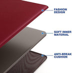 StepRite Kitchen Mats for Floor, 2-Piece Anti-Fatigue Rugs, Burgundy - Image 5