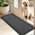 BEQHAUSE Indoor Door Mat 20" x 48", Dirt Trapper Door Mats, Charcoal by BEQHAUSE