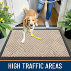 OLANLY Front Door Mat Outside Entrance 47x32, Waterproof Heavy-Duty Doormat - Image 6