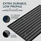 ubdyo Extra Durable Door Mat Outside Entrance (36" x 24", Bright Grey) - Image 4
