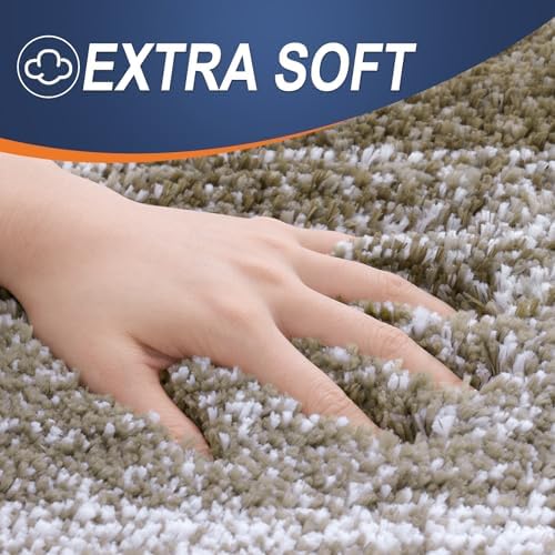 OLANLY Bathroom Runner Rug 70x20, Extra Soft Absorbent Microfiber Bath Rugs - Image 3