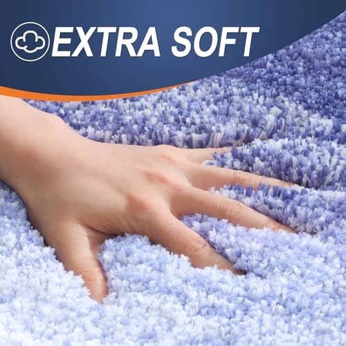 OLANLY Bathroom Runner Rug 47x17, Extra Soft Absorbent Microfiber Bath Rugs - Image 3