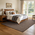 4x6 Coffee/White Area Rug Washable Non-Slip Soft for Bedroom Living Room - Image 2