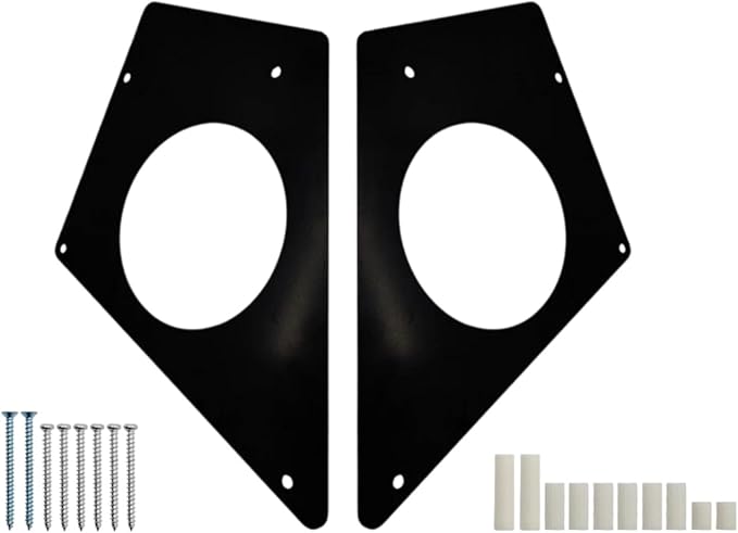 Steel Speaker Roof Mounts - Fits Most 6.5-in Speakers for 17-24 for Can Am for Defender