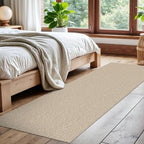 EARTHALL Washable Runner Rug, Non Slip Kitchen Runner, 2x7 Ft, Sand/Beige - Image 6