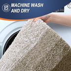 OLANLY Small Bathroom Rugs 35x16, Extra Soft Absorbent Microfiber Bath Rugs - Image 6