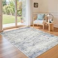 3x5 Rug for Entryway,Washable Area Rug,Blue by Restydon