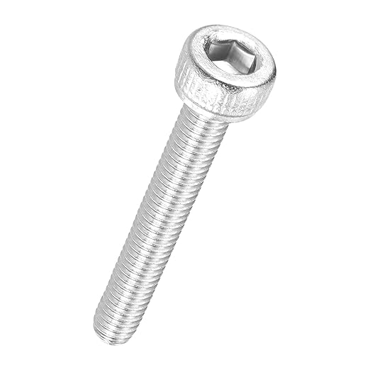 Kozelo 40pcs Socket Head Cap Screws - [M3-0.5 x 22mm] 304 Stainless Steel Allen Socket Drive for Electrical Motor 3D Printing Fan Engine Replacement Use, Silver