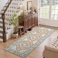 Lofus 2x6 Hallway Kitchen Washable Runner Rug, Boho Entry Long Carpet Brown by Lofus