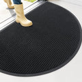 OLANLY Half Circle Front Door Mat 47x30, Waterproof Heavy-Duty Doormat by OLANLY