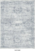 Vintage Washable Kitchen Rugs Sets of 3: Soft Low Pile Non-Slip Kitchen Mats for Floor, Boho Farmhouse Runner Rug for Sink, Entryway Hallway Bathroom, Pet-Friendly (Grey Blue) by BYYVOORugsforYourHome