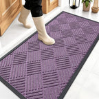 OLANLY Front Door Mat Outside Entrance 47x23, Waterproof Heavy-Duty Doormat by OLANLY