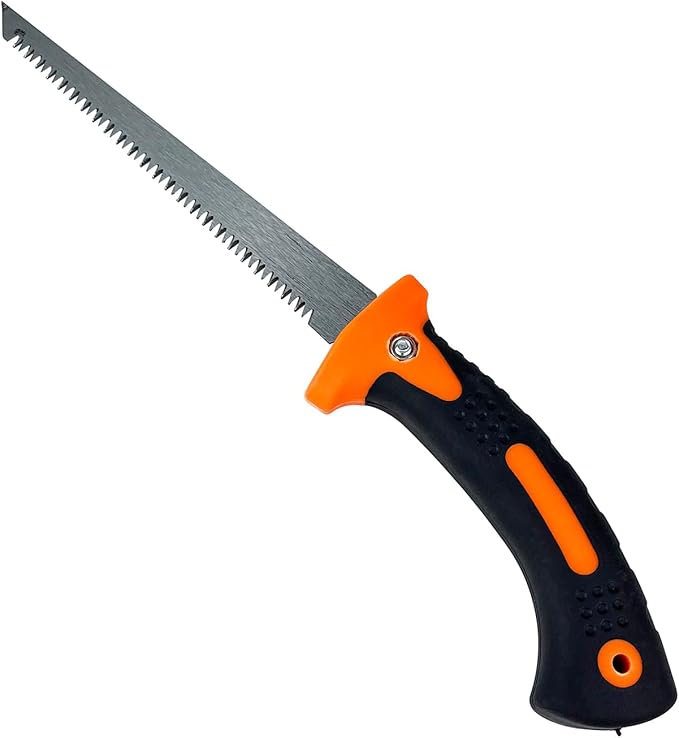 in-Wall Cable Management Kit for TV and Soundbar, Cord Concealer and Power Kit, Powers Devices and Hides All Cables, Comes with Circle Saw Drilling Attachment and Drywall Hand Saw